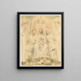 De Heilige Familie De Christus in de schoot van de Waarheid - William Blake — ingelijst kunstwerk aan de muur