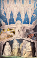 Wanneer de ochtendsterren samen zongen - William Blake — weergave van het kunstwerk