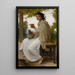 Bacchante - William Bouguereau — ingelijst kunstwerk aan de muur