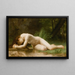 Biblis - William Bouguereau — ingelijst kunstwerk aan de muur