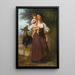 William Bouguereau - Convoitise schilderij — ingelijst kunstwerk aan de muur