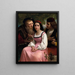 Tussen rijkdom en liefde - William Bouguereau — ingelijst kunstwerk aan de muur
