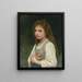 Jeanne - William Bouguereau — ingelijst kunstwerk aan de muur