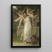Jeugdschilderij - William Bouguereau — ingelijst kunstwerk aan de muur