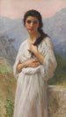 De Wacht - William Bouguereau — weergave van het kunstwerk