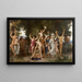 La Jeunesse de Bacchus - William Bouguereau — ingelijst kunstwerk aan de muur