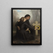De dag van de doden - William Bouguereau — ingelijst kunstwerk aan de muur