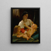 Het ontwaken - William Bouguereau — ingelijst kunstwerk aan de muur