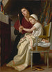 Het Gelofte - William Bouguereau — weergave van het kunstwerk