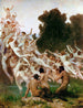 Les Orades - William Bouguereau — weergave van het kunstwerk