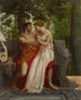 De Geliefden - William Bouguereau — weergave van het kunstwerk
