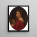 Marguerite - William Bouguereau — ingelijst kunstwerk aan de muur