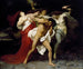 Oreste achtervolgd door de Furiën - William Bouguereau — weergave van het kunstwerk