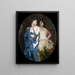 Philomèle et Procné - William Bouguereau — framed artwork on a wall