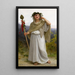 Priesteres van Bacchus - William Bouguereau — ingelijst kunstwerk aan de muur