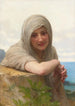 Souvenir schilderij - William Bouguereau — weergave van het kunstwerk