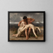 De Eerste Rouw - William Bouguereau — ingelijst kunstwerk aan de muur