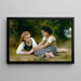 De notenplukkers - William Bouguereau — ingelijst kunstwerk aan de muur