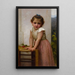 Yvonne-schilderij - William Bouguereau — ingelijst kunstwerk aan de muur