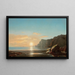 Vue van Northern Head bij zonsopgang in Fundy-baai - William Bradford — ingelijst kunstwerk aan de muur