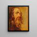 Een Studie van een Rabbi - William Bradley — ingelijst kunstwerk aan de muur
