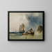 Ingang in de haven - William Callow — ingelijst kunstwerk aan de muur