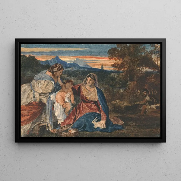 William Callow - Madonna with a Rabbit.webp