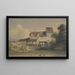 Moulin à Charenton - William Callow — ingelijst kunstwerk aan de muur