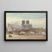 Notre-Dame de Paris - William Callow — ingelijst kunstwerk aan de muur