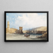 L'Entrée du port de Marseille - William Callow — ingelijst kunstwerk aan de muur