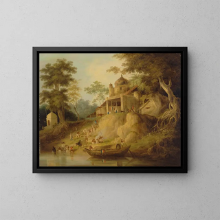 William Daniell - The Banks of the Ganges.webp