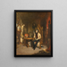 Joseph Mayer - William Daniels — ingelijst kunstwerk aan de muur