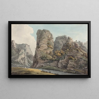 William Day - A Singular Rock in DoveDale named the Pickerell.webp