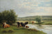 L'heure de boire - William Frederick Hulk — weergave van het kunstwerk