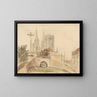 William Frome Smallwood - Coutances Cathedral.webp