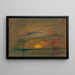 Zonsondergang - William Gedney Bunce — ingelijst kunstwerk aan de muur