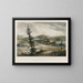 La jonction des rivières Sacandaga et Hudson - William Guy Wall — ingelijst kunstwerk aan de muur