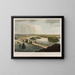 Troje vanaf de berg Ida - William Guy Wall — ingelijst kunstwerk aan de muur