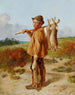 De jonge jager - William Hemsley — weergave van het kunstwerk