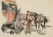 Aanval op de postkoets - William Henry Dethlef Koerner — weergave van het kunstwerk