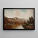 Landschap van New England - William Henry Hilliard — ingelijst kunstwerk aan de muur