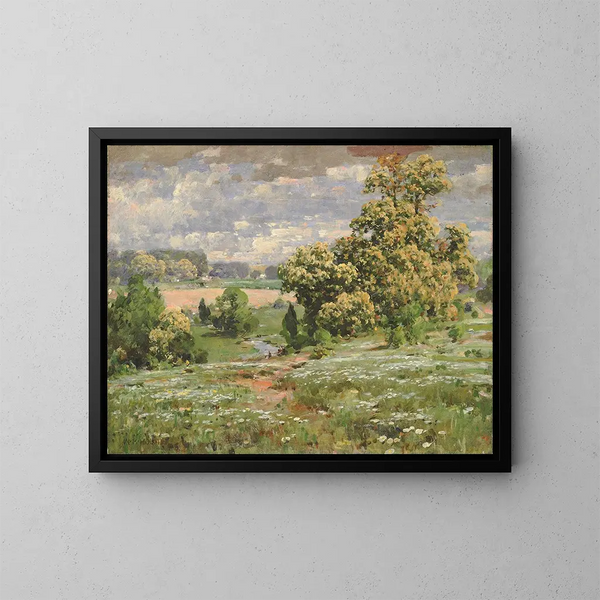 Kastanjebomen in bloei - William Henry Holmes — ingelijst kunstwerk aan de muur