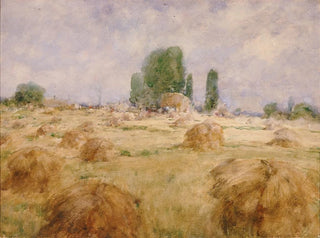 William Henry Holmes - Field Of Wheat Shock.webp
