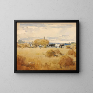 William Henry Holmes - Haymaking Scene.webp