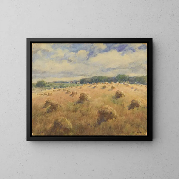 Maryland tarweveld schilderij - William Henry Holmes — ingelijst kunstwerk aan de muur