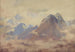 L'empreinte du Tout-Puissant: une impression des Hautes Andes - William Henry Holmes — weergave van het kunstwerk