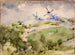 Moulins à vent - William Henry Holmes — weergave van het kunstwerk