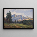Contreforts du Wyoming - William Henry Holmes — ingelijst kunstwerk aan de muur