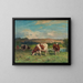 Prairies de Lyme - William Henry Howe — ingelijst kunstwerk aan de muur