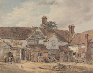 William Henry Hunt - Old Farm Buildings.webp